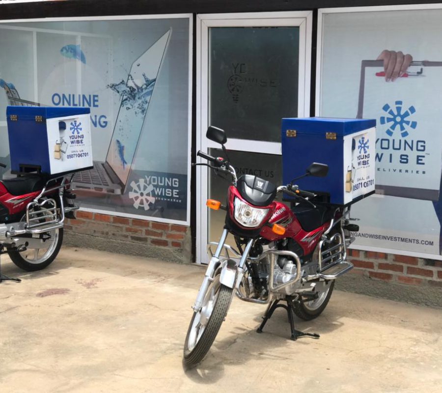 Head Office 
Awoshie Water Works
(delivery motors)
